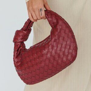 Melie Bianco Bridgette Woven Satchel Mini